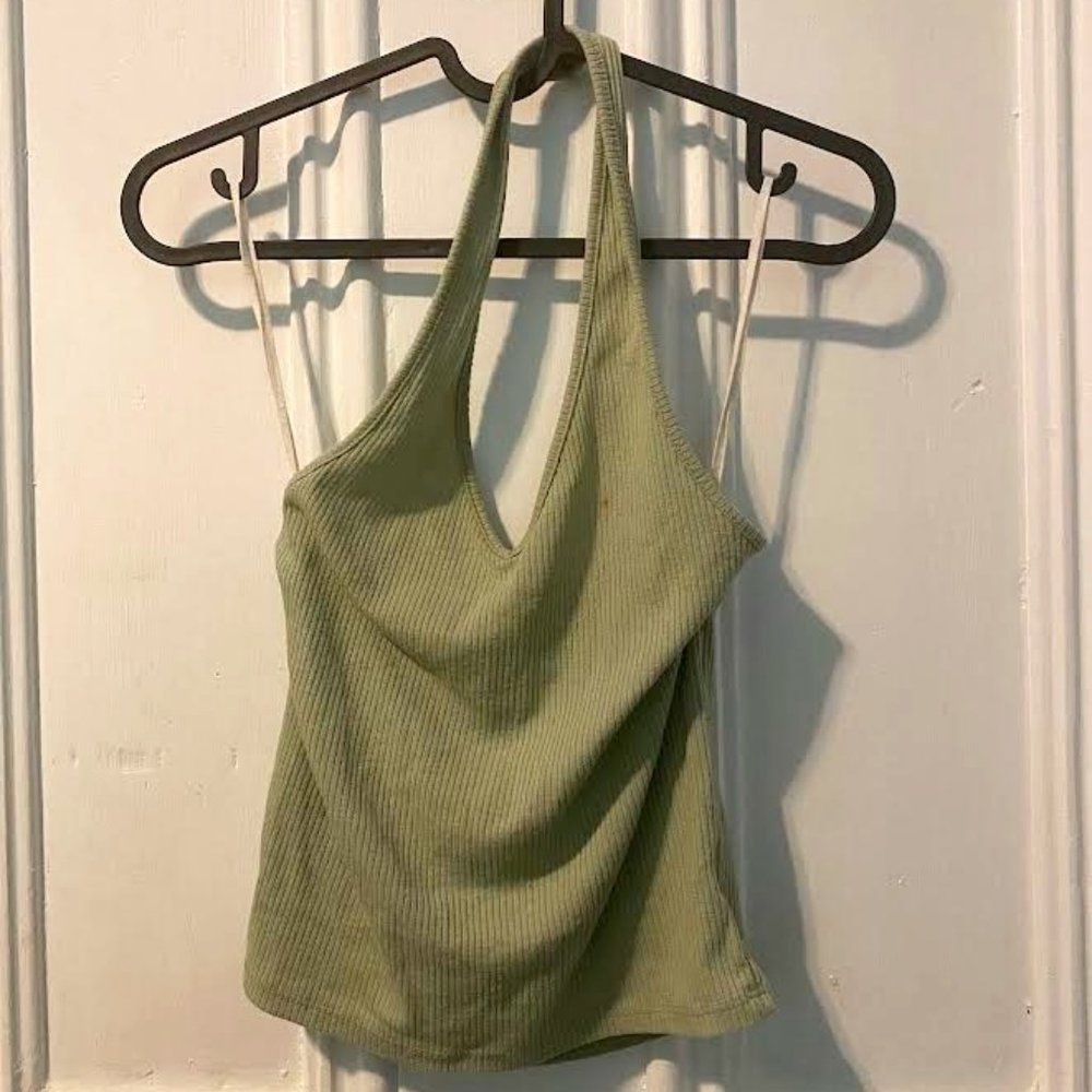 AE Halter Top Matcha Green
